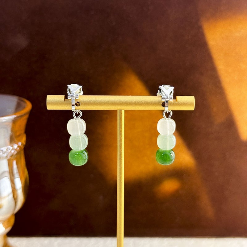 New Chinese Antique Tassel Earrings National Style Elegant Horse Face Skirt Earrings Vintage Light Luxury High-End Yiwu Accessories Women - Image 1